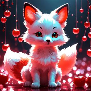 Chibi cherry wallpaper