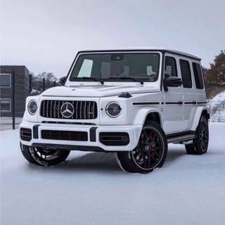 G Wagon white wallpaper