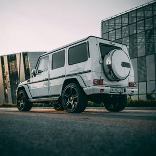 G Wagon white wallpaper