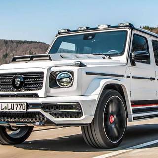 G Wagon white wallpaper
