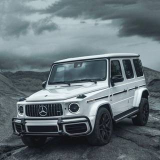 G Wagon white wallpaper