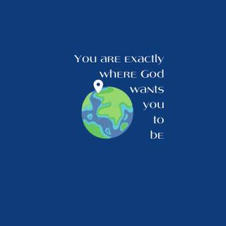 Blue Christian wallpaper