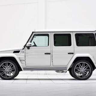 G Wagon white wallpaper