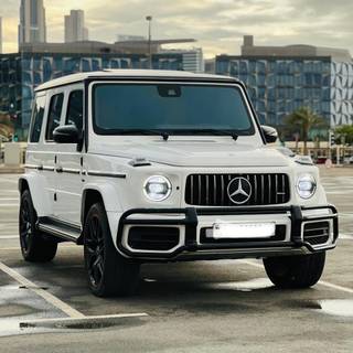 G Wagon white wallpaper