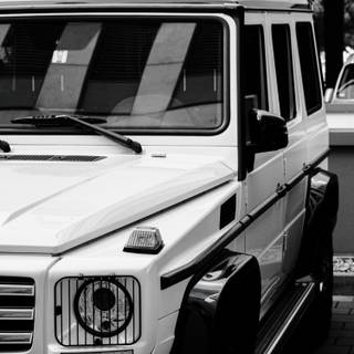 G Wagon white wallpaper