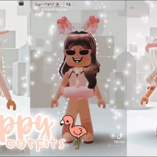 Preppy Roblox Avatar wallpaper