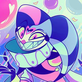 Helluva Boss Fizzarolli wallpaper