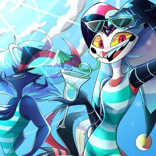 Helluva Boss Fizzarolli wallpaper