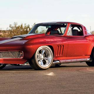 Vintage Corvette wallpaper