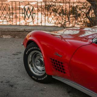 Vintage Corvette wallpaper