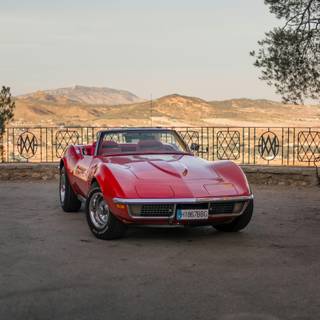 Vintage Corvette wallpaper