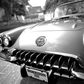 Vintage Corvette wallpaper