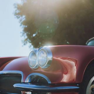 Vintage Corvette wallpaper