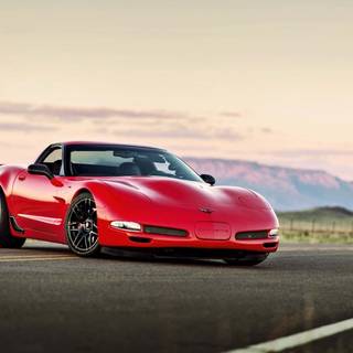 Vintage Corvette wallpaper