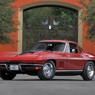 Vintage Corvette wallpaper