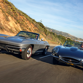 Vintage Corvette wallpaper