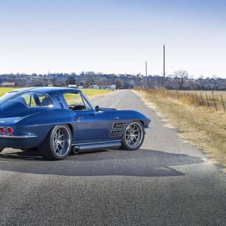 Vintage Corvette wallpaper