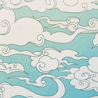 Japanese clouds wallpaper