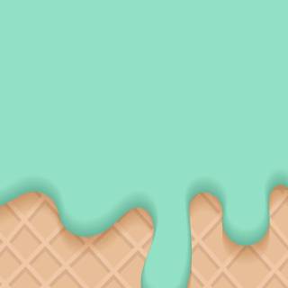Ice cream drip wallpaper