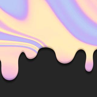 Ice cream drip wallpaper