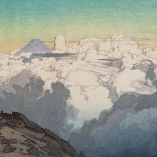 Japanese clouds wallpaper