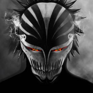 Ichigo black and white wallpaper