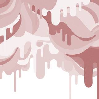 Ice cream drip wallpaper