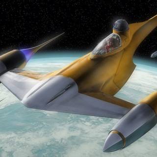Naboo N-1 Starfighter wallpaper
