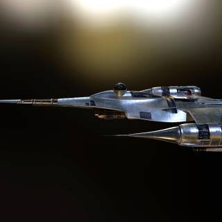 Naboo N-1 Starfighter wallpaper