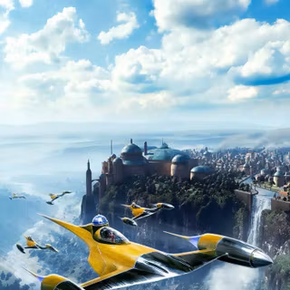 Naboo N-1 Starfighter wallpaper