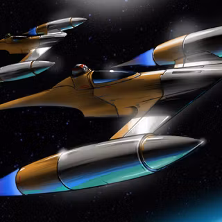 Naboo N-1 Starfighter wallpaper