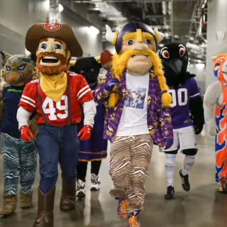 Minnesota Vikings mascot wallpaper