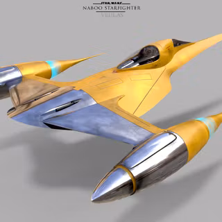Naboo N-1 Starfighter wallpaper