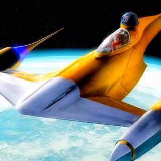 Naboo N-1 Starfighter wallpaper