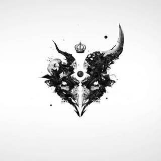 Gamer white wallpaper