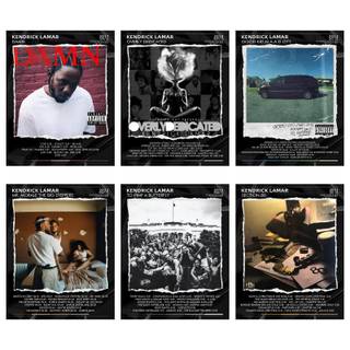 Kendrick Lamar albums wallpaper