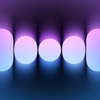 Gradient circle wallpaper