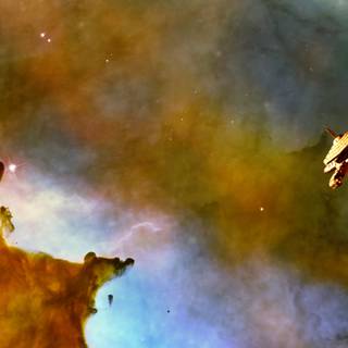 Space 5120x1440 wallpaper