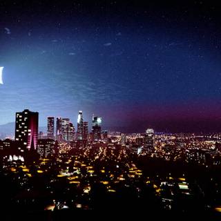 GTA 5 night wallpaper