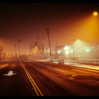 GTA 5 night wallpaper