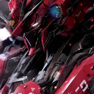 Red Gundam wallpaper