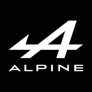 Alpine logo wallpaper