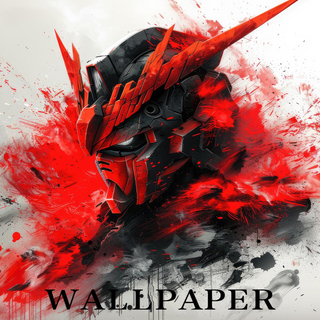 Red Gundam wallpaper