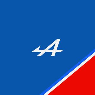 Alpine logo wallpaper