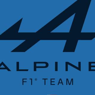 Alpine logo wallpaper