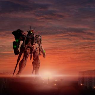 Red Gundam wallpaper