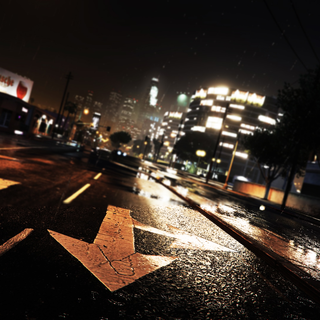 GTA 5 night wallpaper
