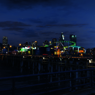 GTA 5 night wallpaper