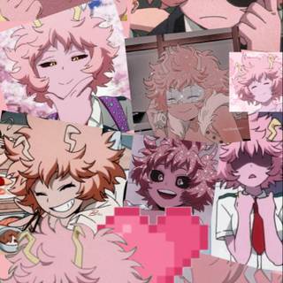 MHA pink wallpaper