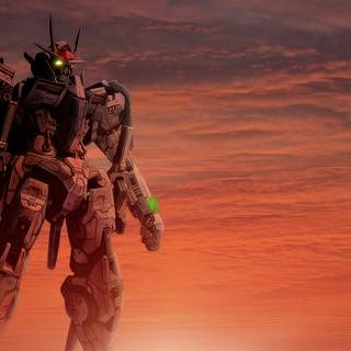 Red Gundam wallpaper